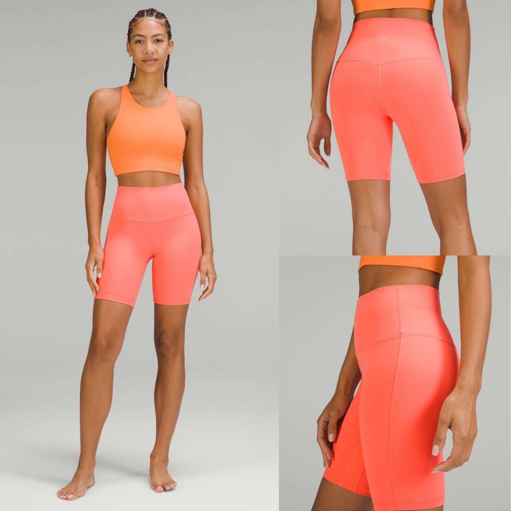 COPY - Lululemon Women's Align High Rise Short 8" Yoga Shorts Size 4 Raspberry …